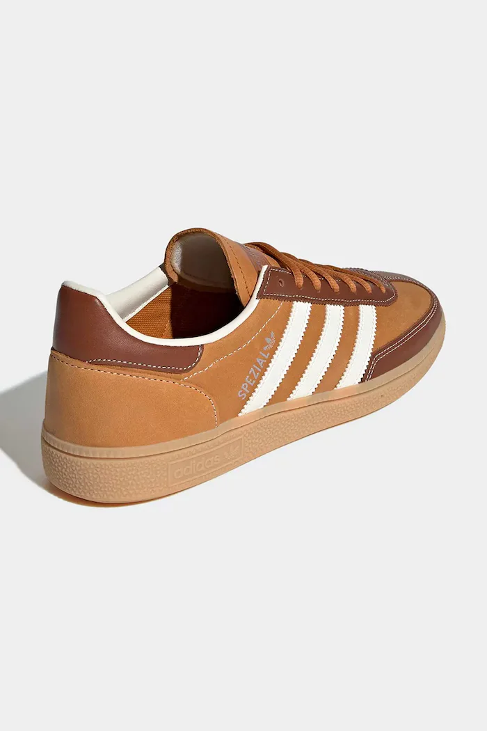 adidas Originals Handball Spezial маратонки мъжки от кожа кафяви KJ7416