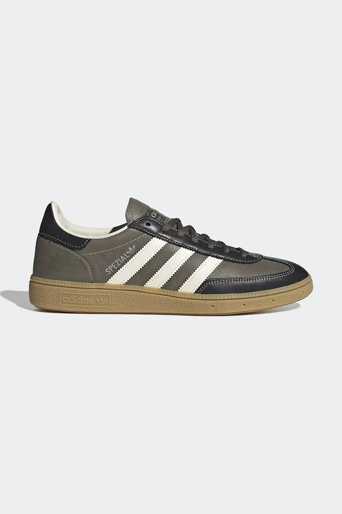 adidas Originals Handball Spezial маратонки мъжки от кожа зелени KJ7417