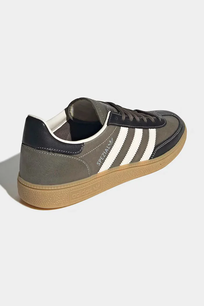 adidas Originals Handball Spezial маратонки мъжки от кожа зелени KJ7417
