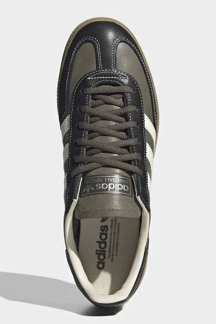 adidas Originals Handball Spezial маратонки мъжки от кожа зелени KJ7417