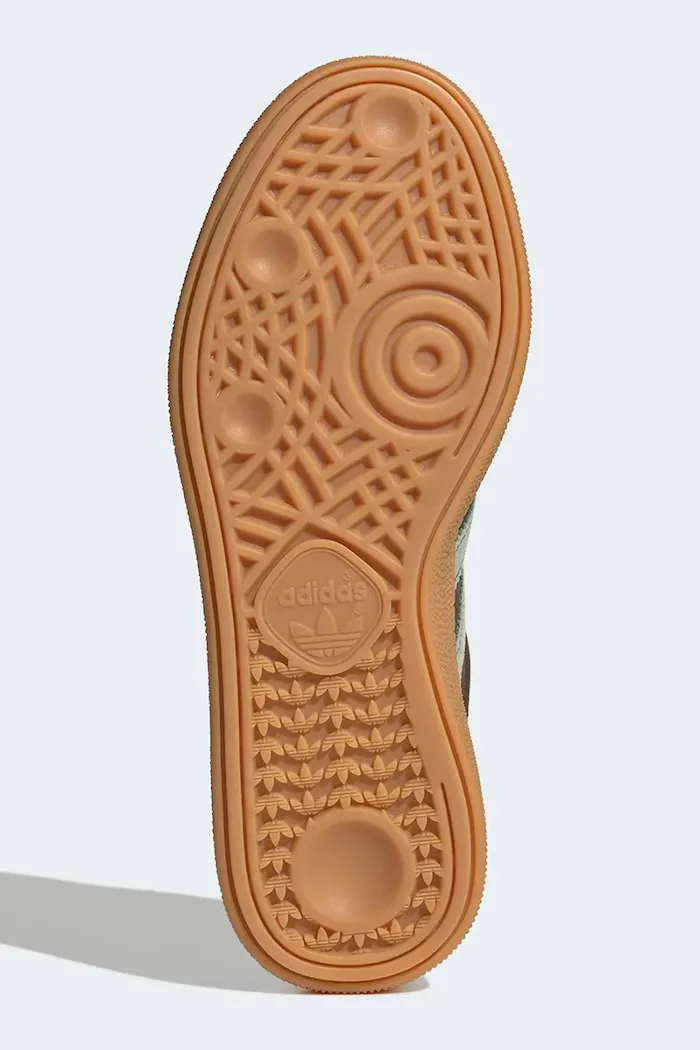 adidas Originals HANDBALL SPEZIAL маратонки за деца от велур кафяви KK0082