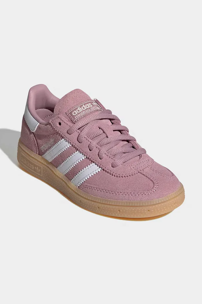 adidas Originals HANDBALL SPEZIAL маратонки за деца от велур розови KK0074