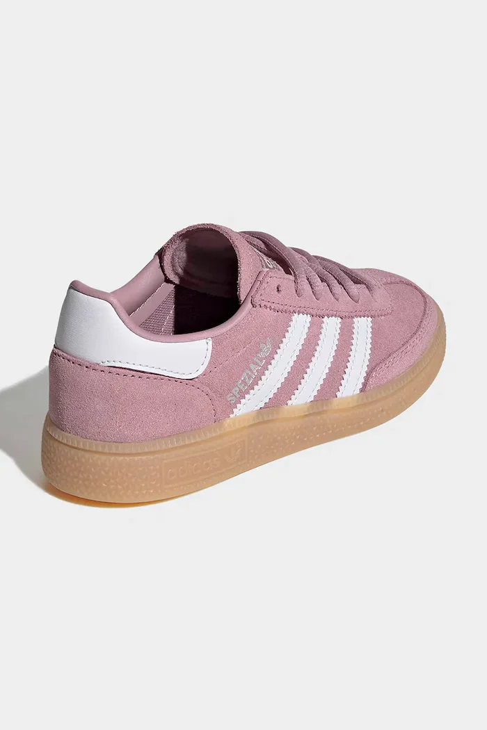 adidas Originals HANDBALL SPEZIAL маратонки за деца от велур розови KK0074