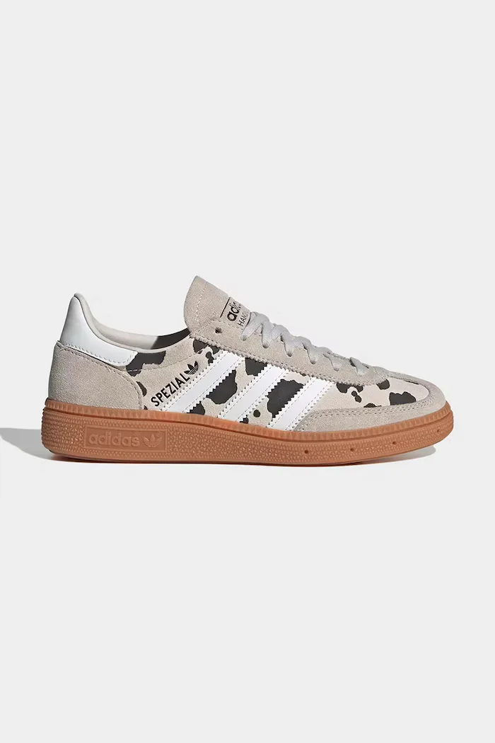 adidas Originals HANDBALL SPEZIAL маратонки за деца от велур сиви KH9433