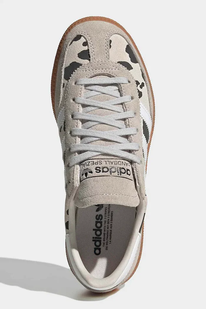 adidas Originals HANDBALL SPEZIAL маратонки за деца от велур сиви KH9433