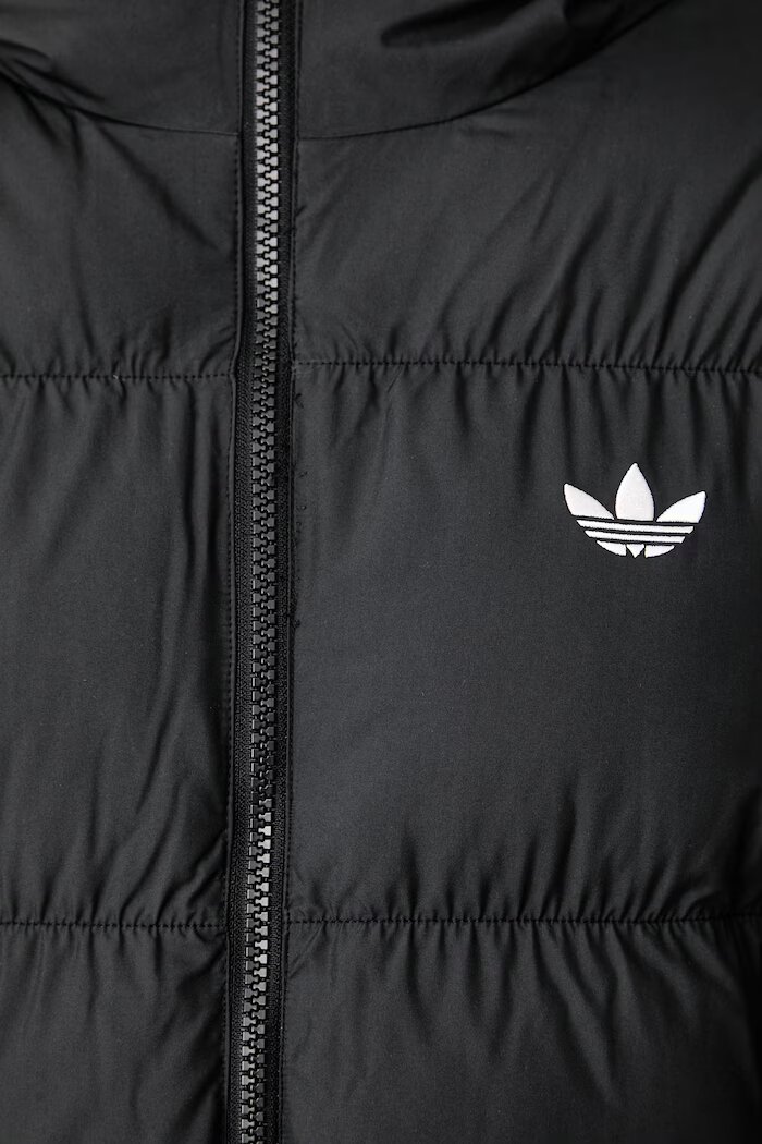 adidas Originals капитонирано яке дамско Hooded Padded черно KT4236