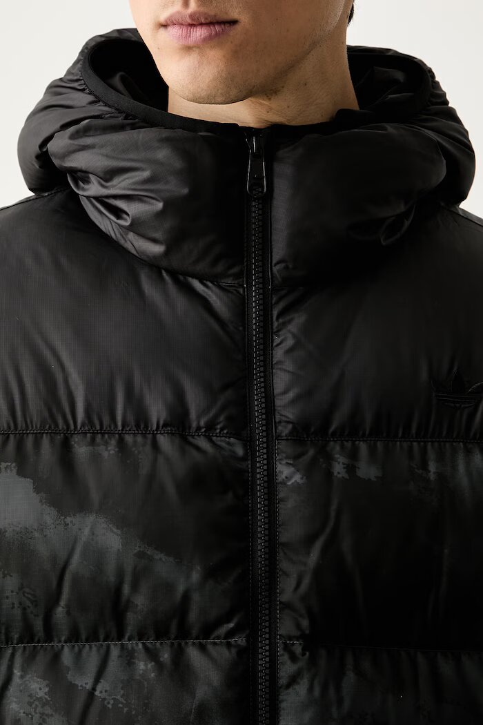 adidas Originals капитонирано яке мъжко Camo Regen черно KR7200