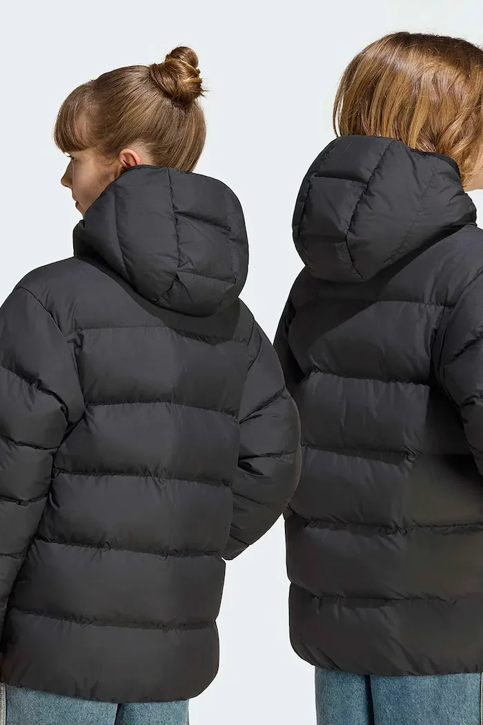 adidas Originals капитонирано яке за деца черно KS1722