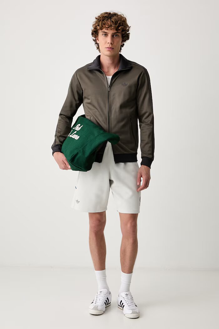 adidas Originals къс панталон мъжки с памук LFC Spacer Teamgeist тюркоазен KX7712