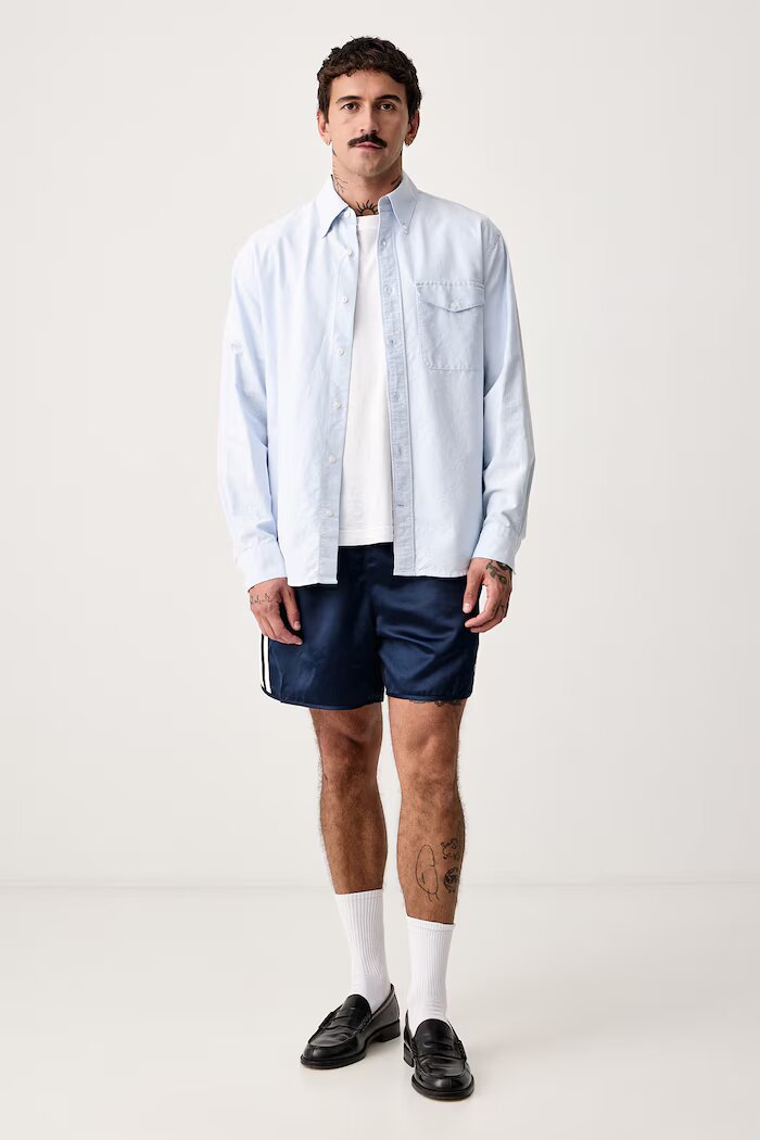 adidas Originals къс панталон тип анцуг мъжки тъмносин със стандартна талия KS7458