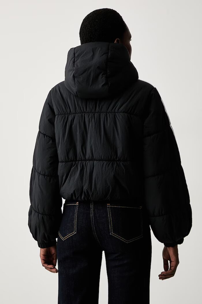 adidas Originals късо яке дамско Adicolor черно KG6673