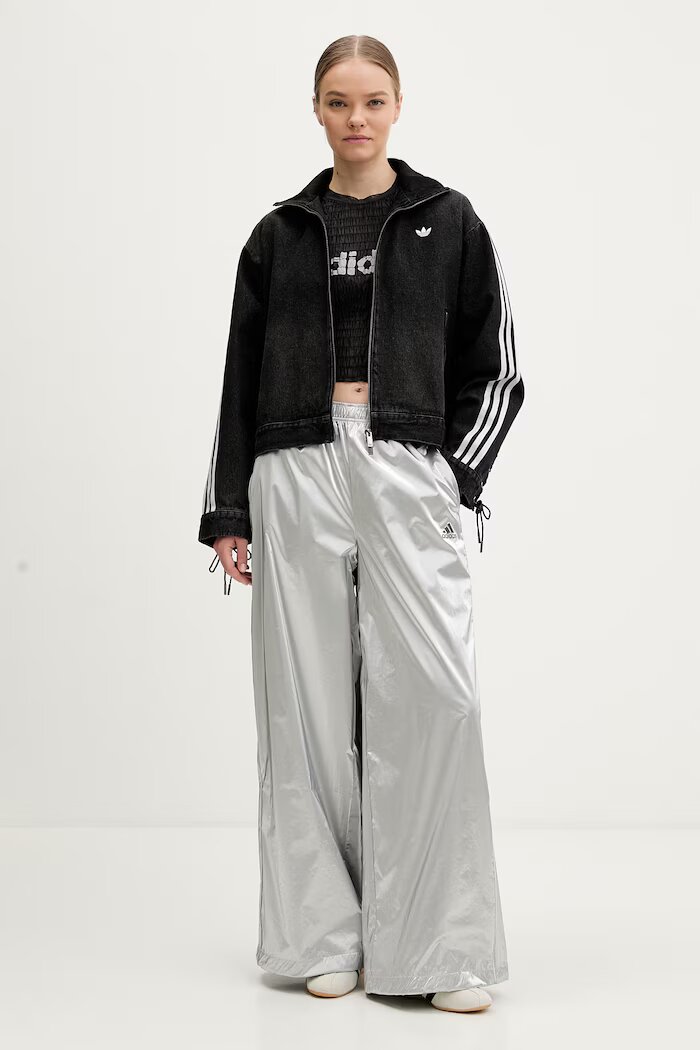 adidas Originals късо яке дамско от деним черно KS1394