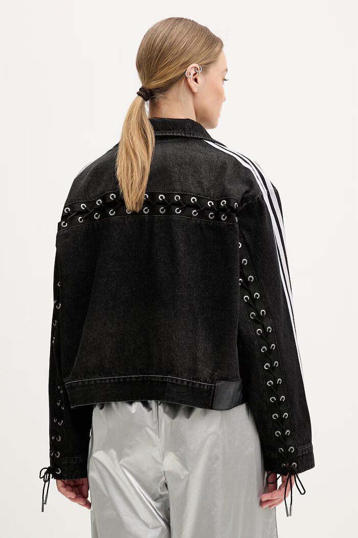 adidas Originals късо яке дамско от деним черно KS1394