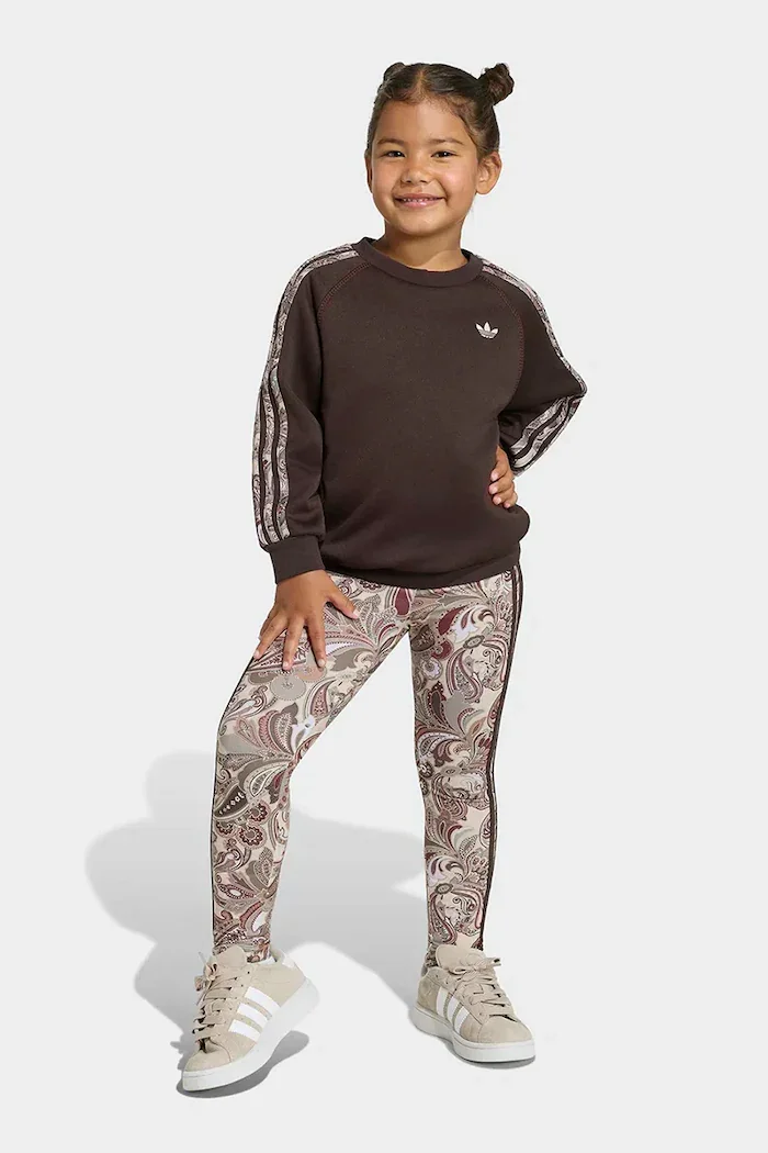 adidas Originals комплект за деца кафяв KR9209
