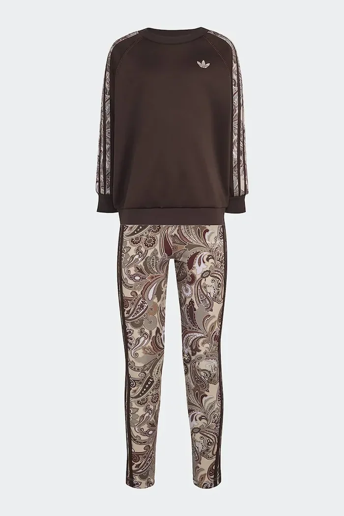 adidas Originals комплект за деца кафяв KR9209