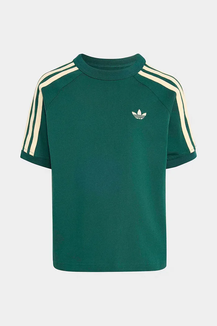 adidas Originals комплект за деца от памук зелен KQ8871