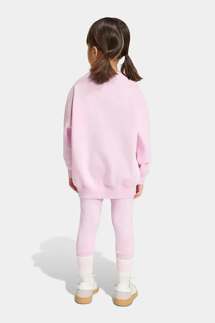 adidas Originals комплект за деца с памук розов KS1285