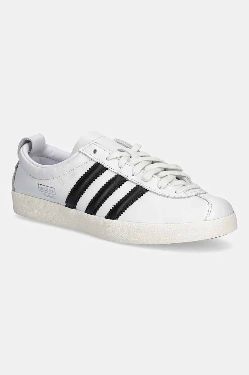 adidas Originals Кожени маратонки Adidas Blanc