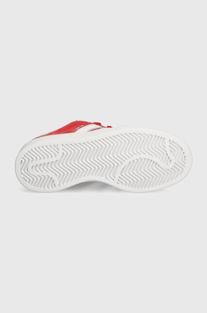 adidas Originals Кожени маратонки Campus 00s J в червено IG1230