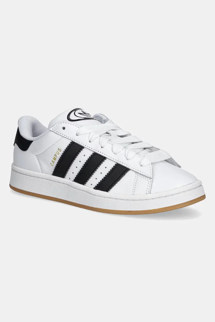 adidas Originals Кожени маратонки Campus 00s в бяло JP9998