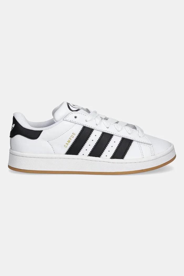 adidas Originals Кожени маратонки Campus 00s в бяло JP9998
