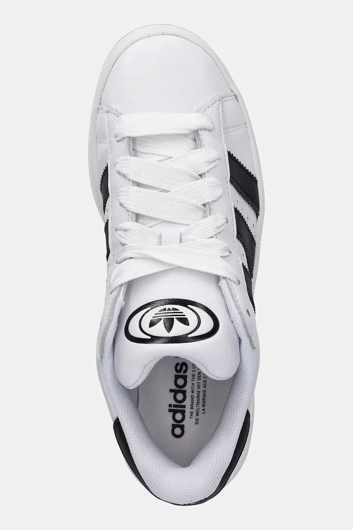 adidas Originals Кожени маратонки Campus 00s в бяло JP9998