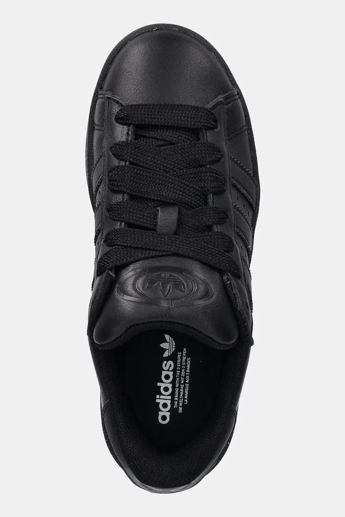adidas Originals Кожени маратонки Campus 00s в черно JP9995