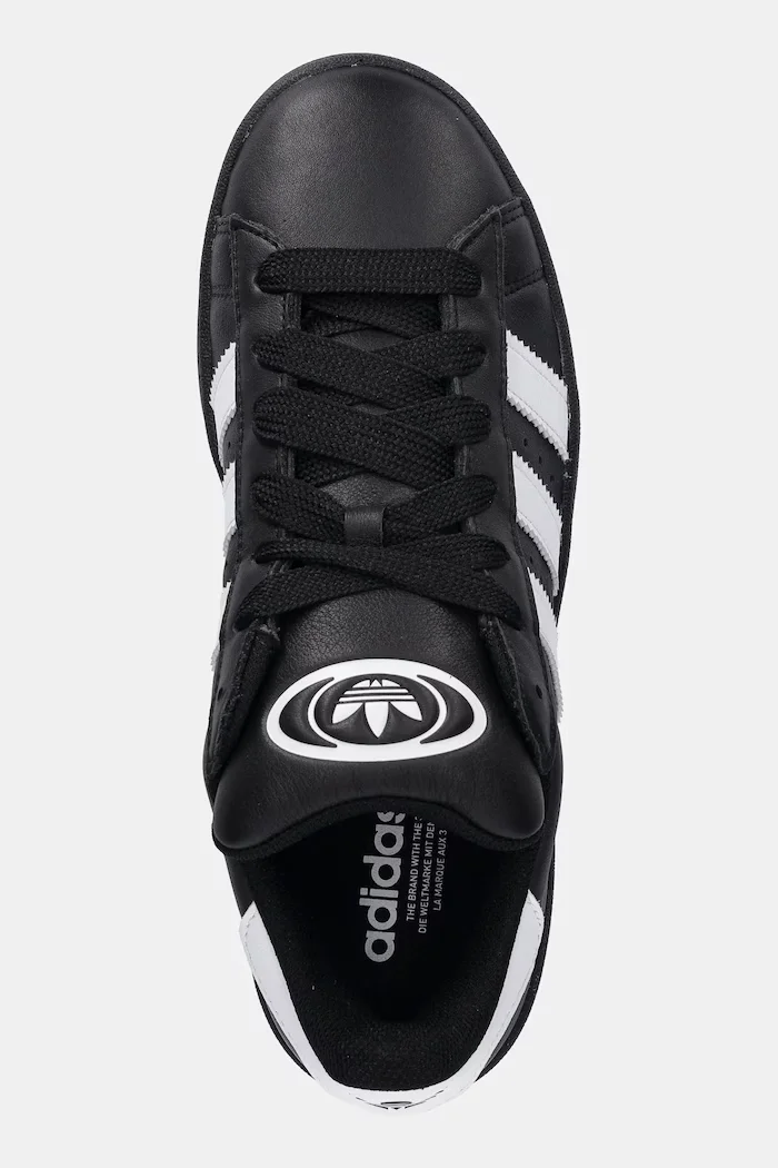 adidas Originals Кожени маратонки Campus 00s в черно JP9997