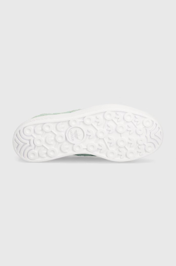 adidas Originals Кожени маратонки Gazelle Bold в тюркоазено IG4381