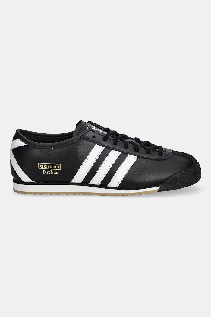 adidas Originals Кожени маратонки Italia 70S в черно JS1324