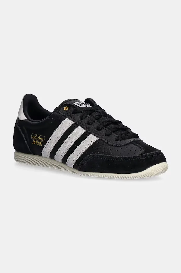 adidas Originals Кожени маратонки Japan W в черно IH5490