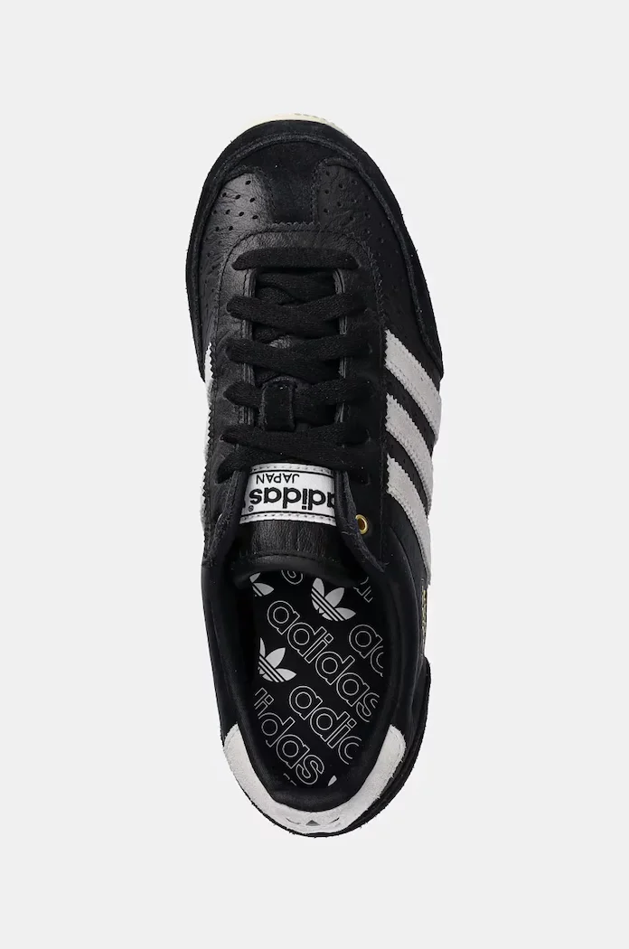 adidas Originals Кожени маратонки Japan W в черно IH5490