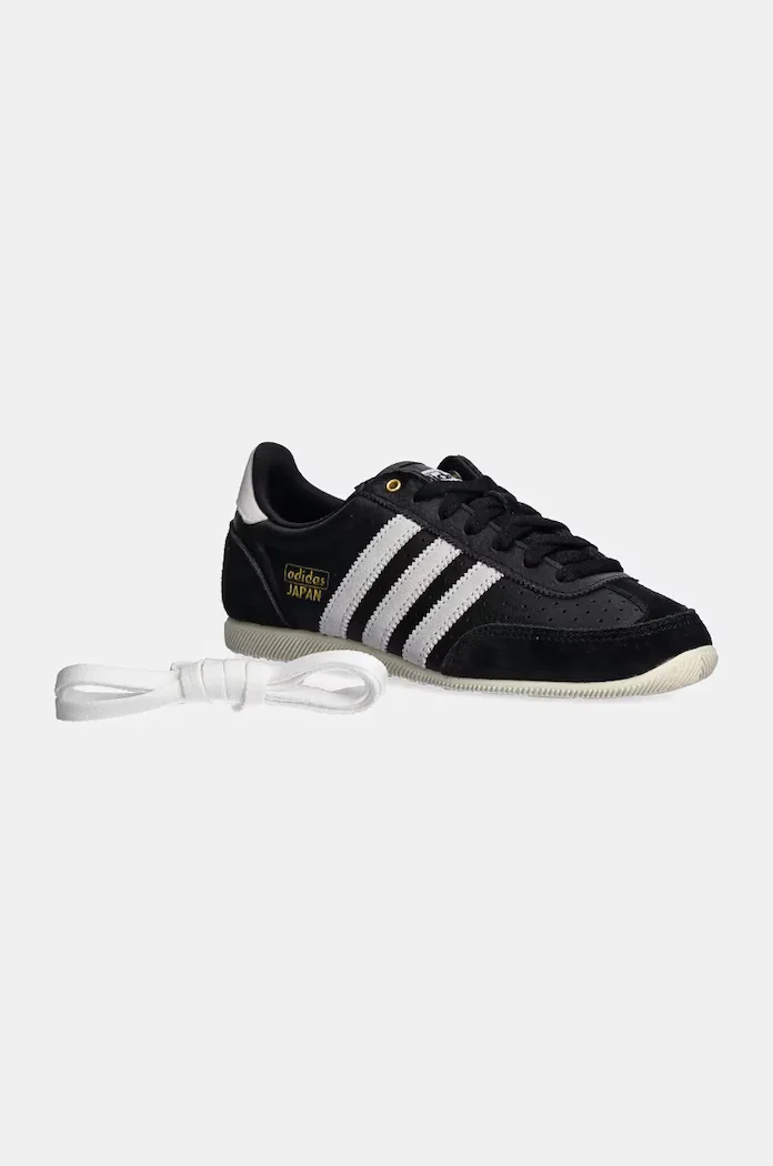 adidas Originals Кожени маратонки Japan W в черно IH5490