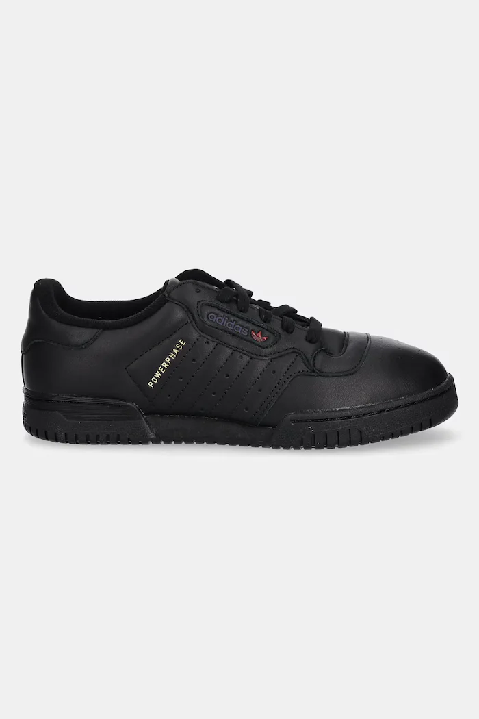 adidas Originals Кожени маратонки Powerphase в черно JH5482
