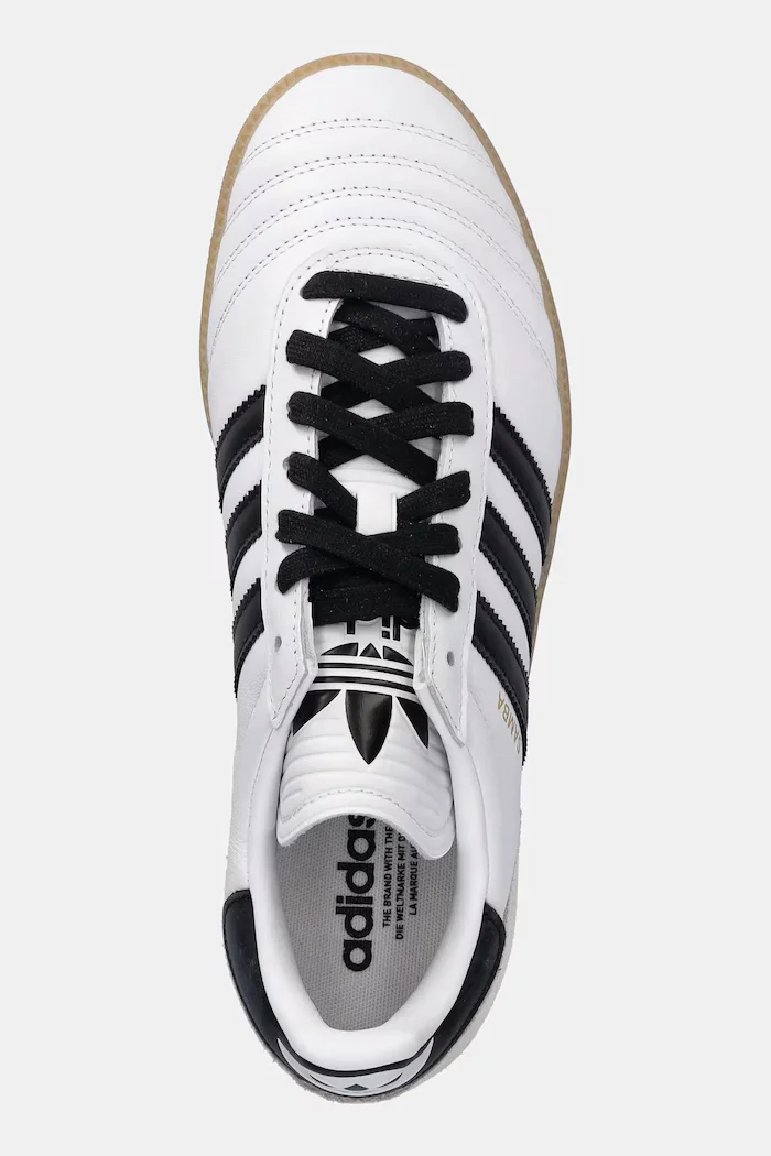 adidas Originals Кожени маратонки Samba JP в бяло JQ9055