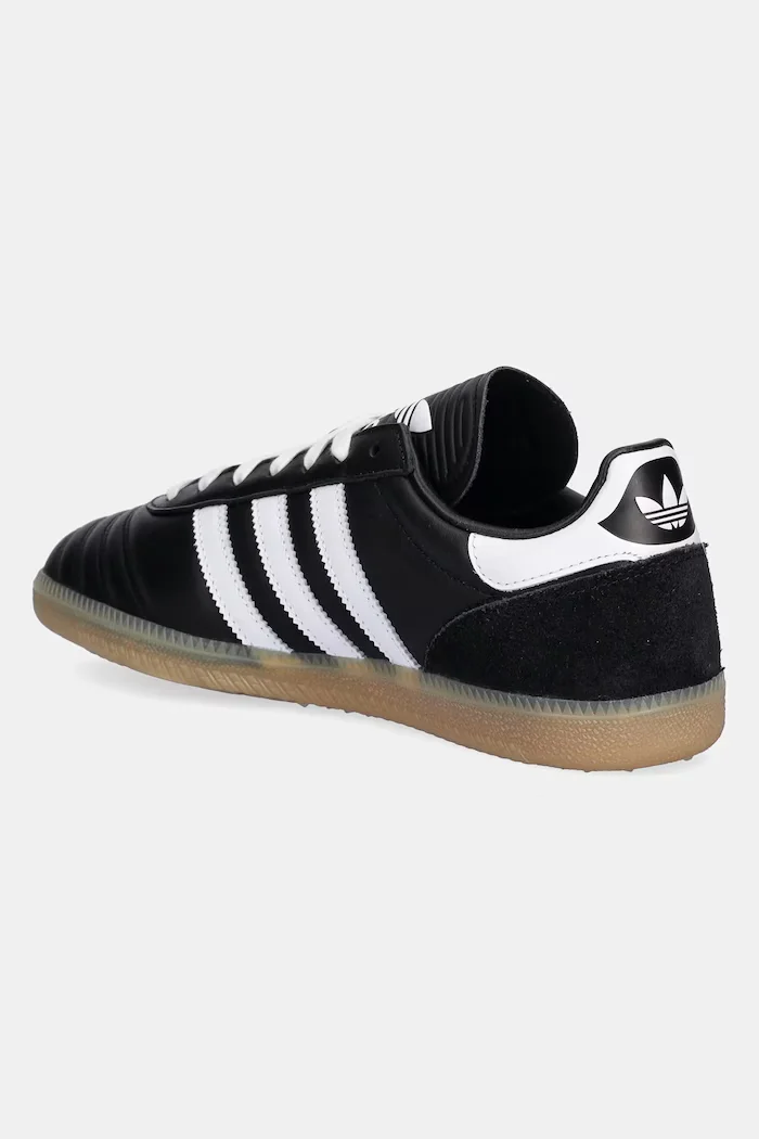 adidas Originals Кожени маратонки Samba JP в черно JQ9056