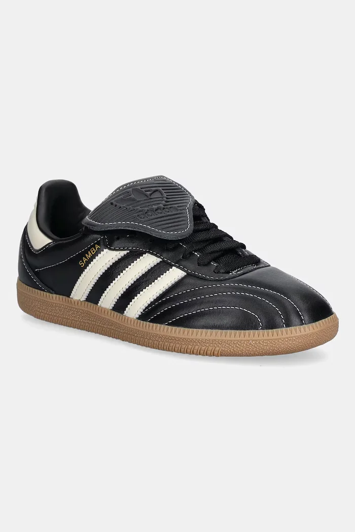 adidas Originals Кожени маратонки Samba LT в черно JS3937