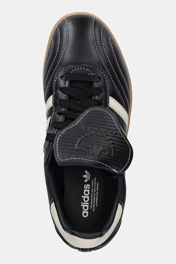 adidas Originals Кожени маратонки Samba LT в черно JS3937