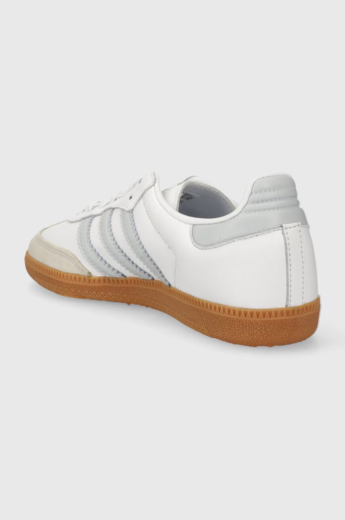adidas Originals Кожени маратонки Samba OG в бяло IE0877