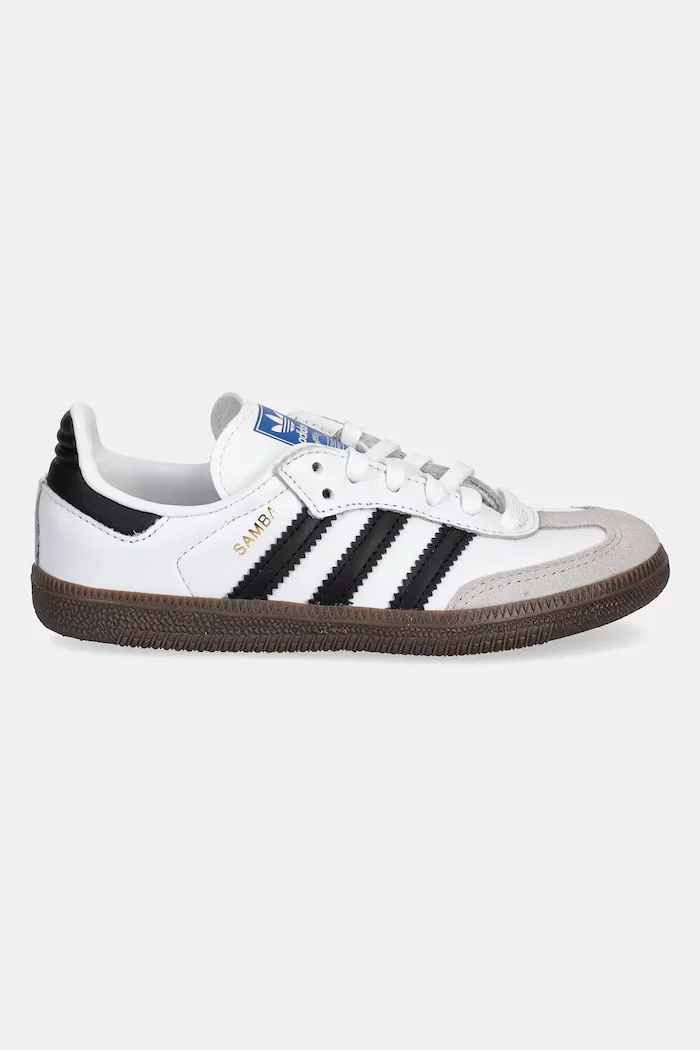 adidas Originals Кожени маратонки SAMBA OG в бяло IE3677