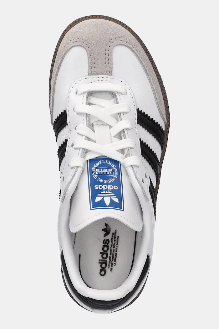 adidas Originals Кожени маратонки SAMBA OG в бяло IE3677