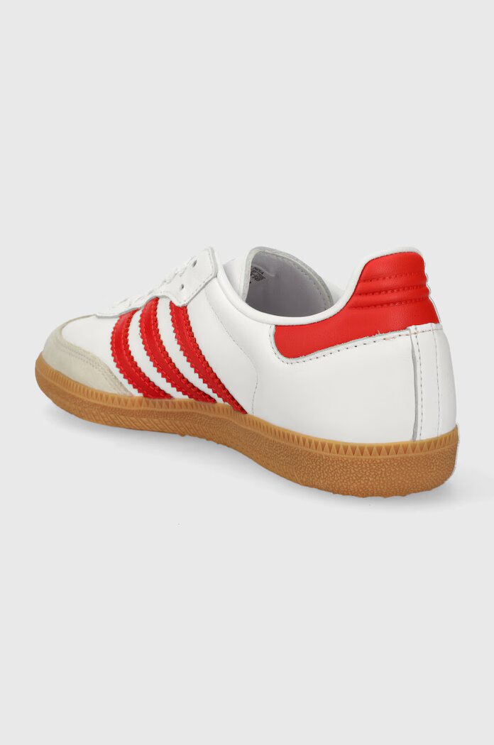 adidas Originals Кожени маратонки Samba OG в бяло IF6513