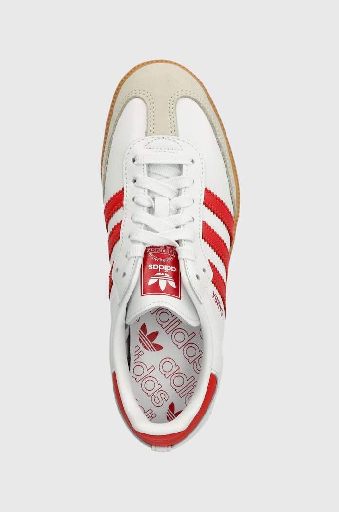 adidas Originals Кожени маратонки Samba OG в бяло IF6513