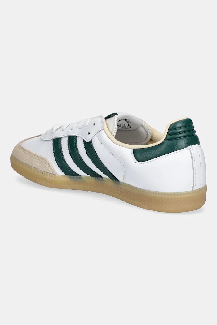 adidas Originals Кожени маратонки Samba OG в бяло JS3831