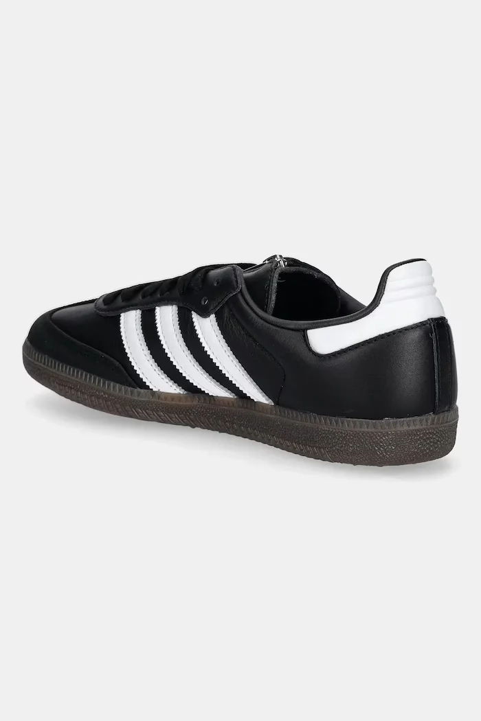 adidas Originals Кожени маратонки Samba OG x Jeremy Scott в черно JQ8835