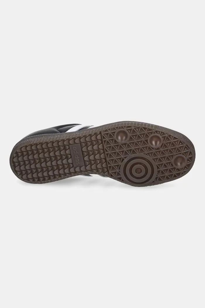 adidas Originals Кожени маратонки Samba OG x Jeremy Scott в черно JQ8835