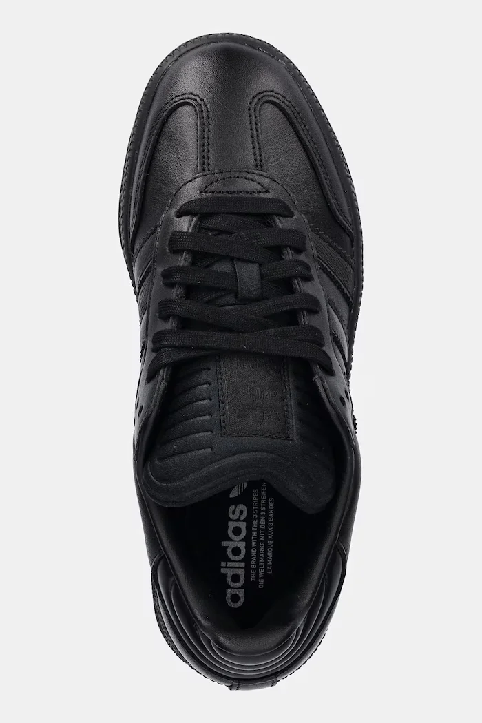 adidas Originals Кожени маратонки Samba XLG в черно JI3195