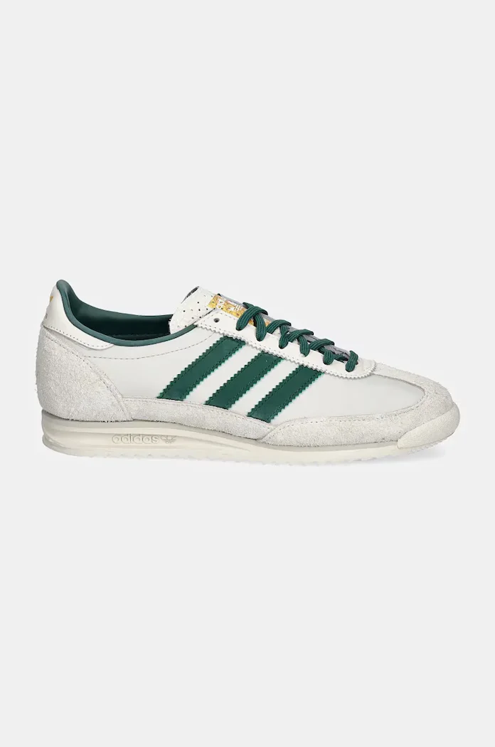 adidas Originals Кожени маратонки Sl 72 OG W в сиво IF1940
