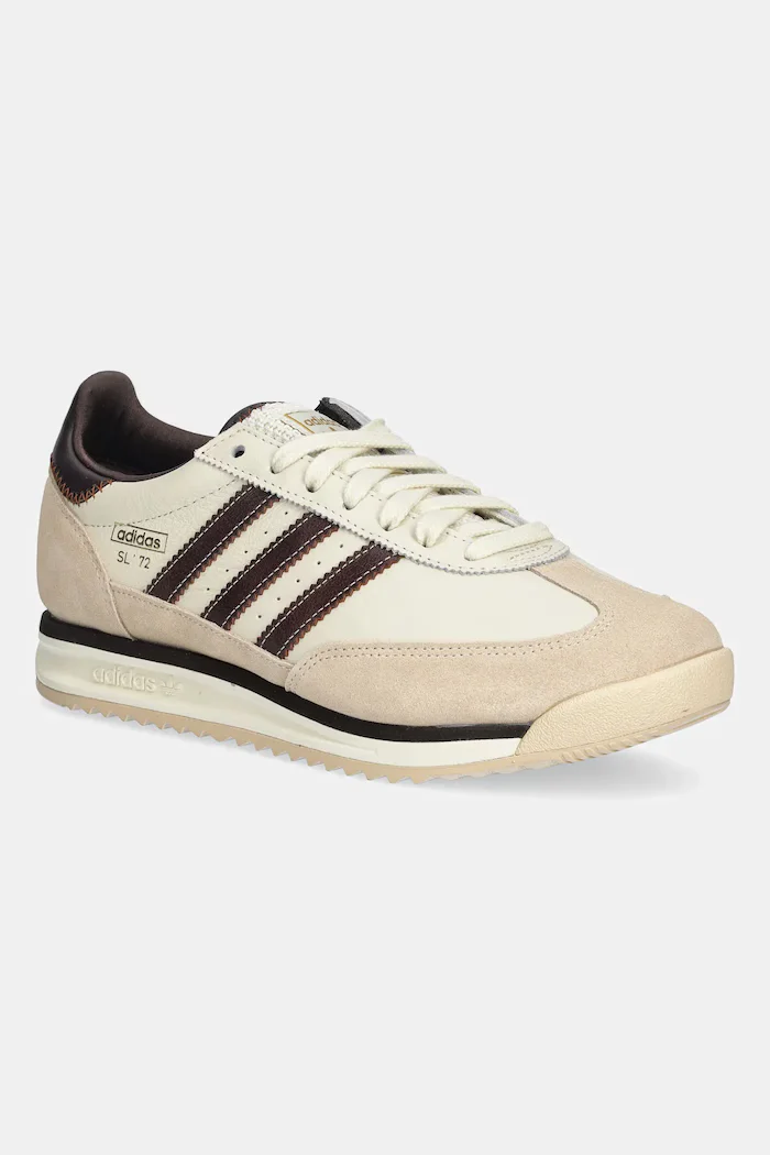 adidas Originals Кожени маратонки SL 72 в бежово HQ4909