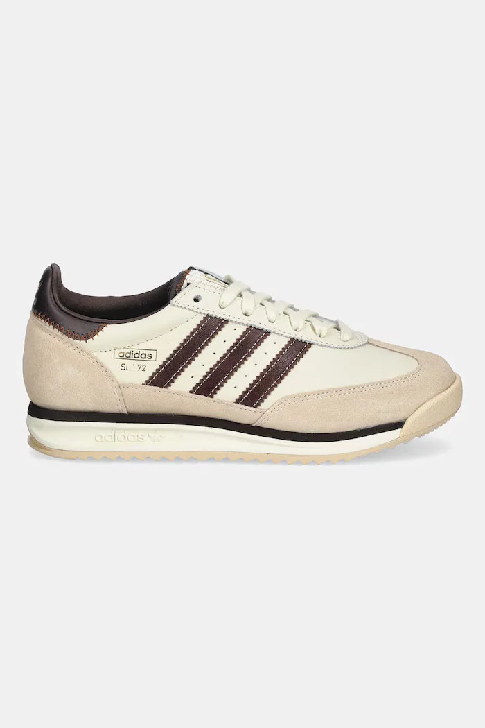 adidas Originals Кожени маратонки SL 72 в бежово HQ4909